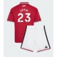 Manchester United Luke Shaw #23 Replike Domaci Dres za djecu 2026-27 Kratak Rukav (+ Kratke hlače)